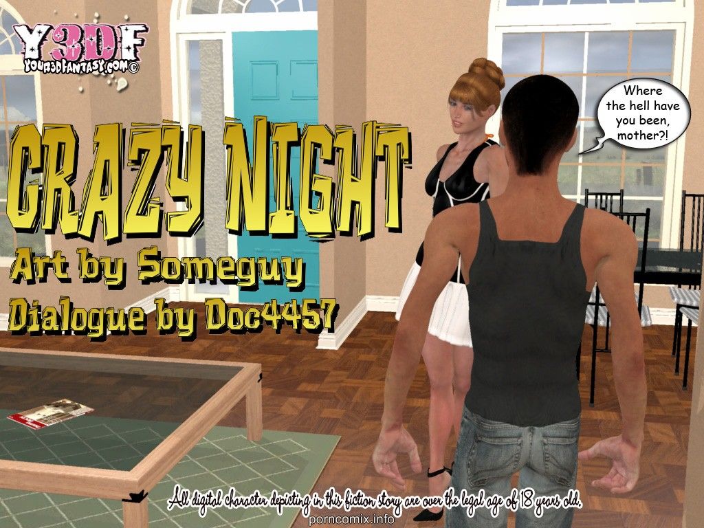 Crazy Incest Porn - Insane Night - Y3DF mom little one incest fuck | Porn Comics