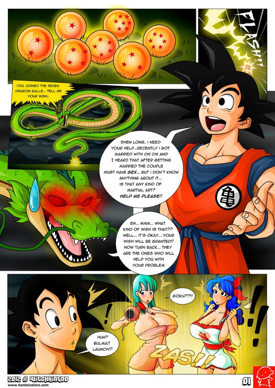Dragon ballsex comic