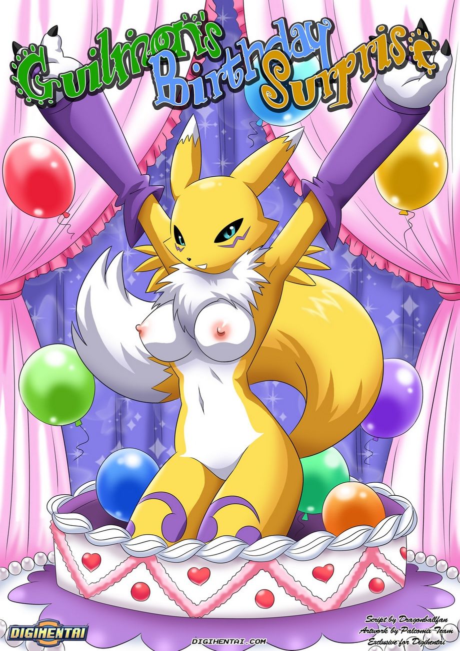 Guilmon's Birthday Surprise | Porn Comics