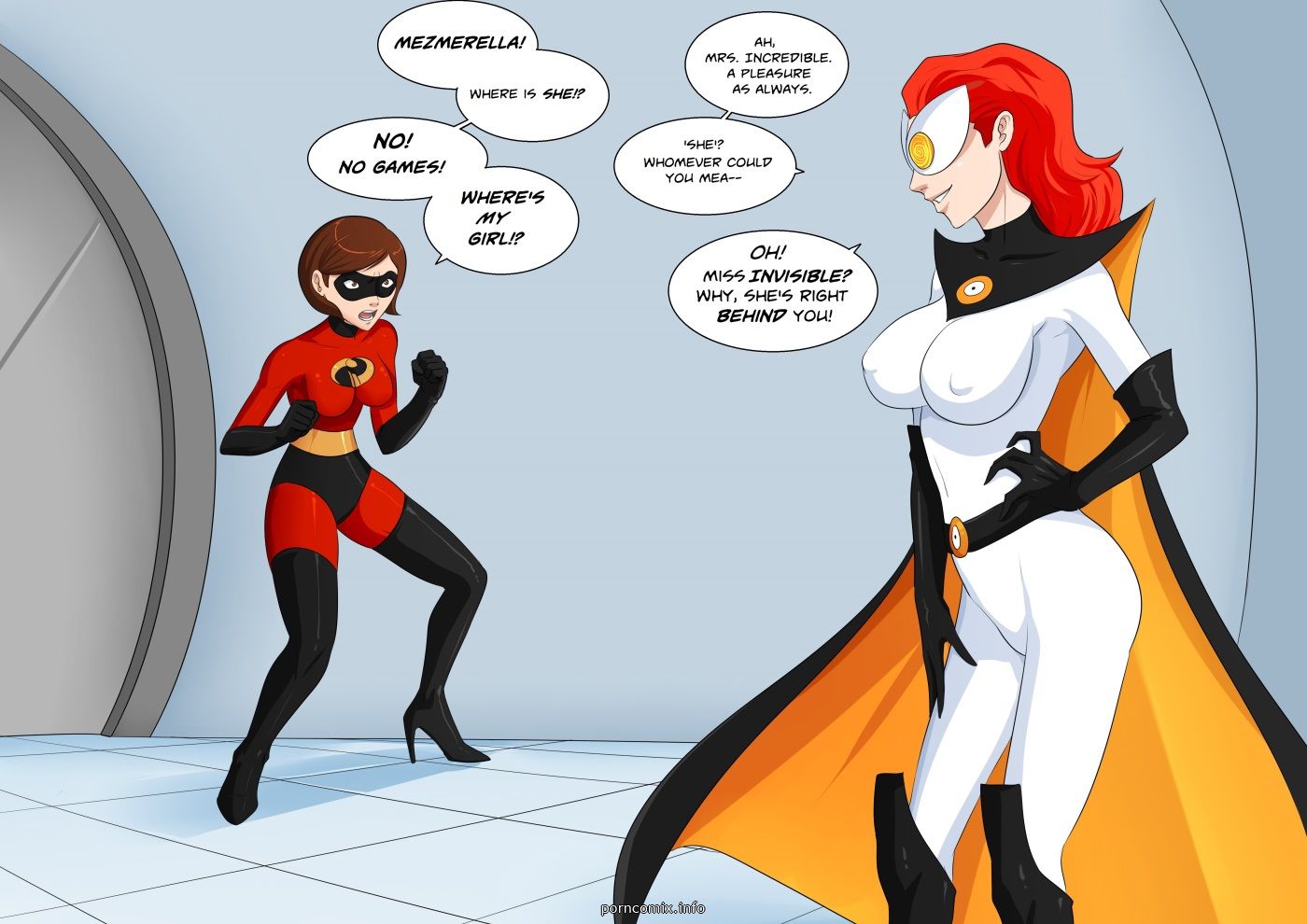 1400px x 990px - Incredibles - Mom Daughter Connecting | Porn Comics