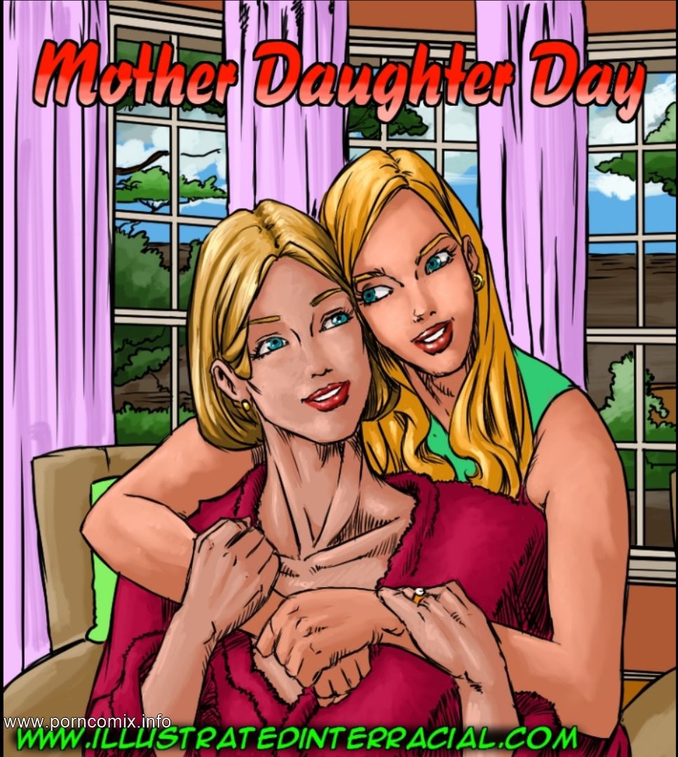 Granny Interracial Cartoons - Granny Daughter Day illustrated interracial | Porn Comics