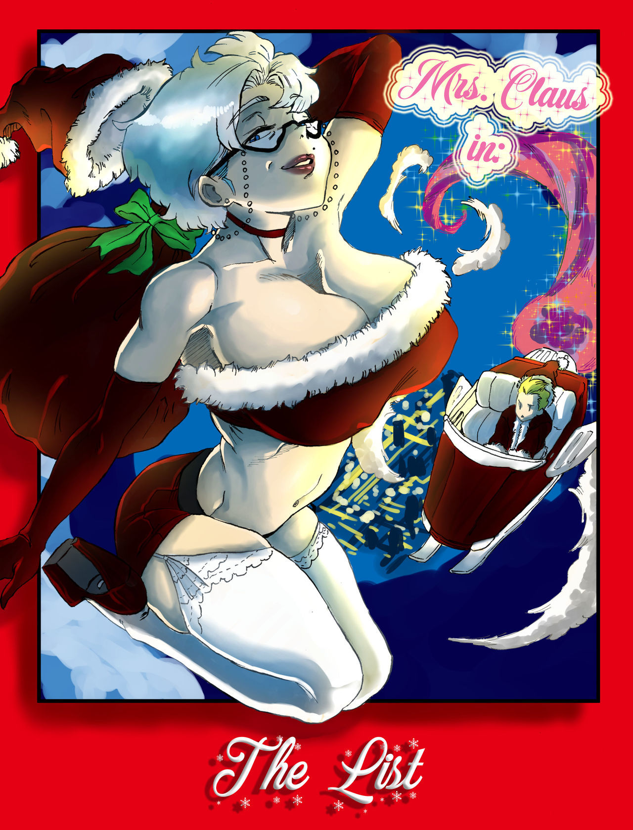 Mrs. Claus in slay rub elbows with Paperback by Aarokira | Porn Comics