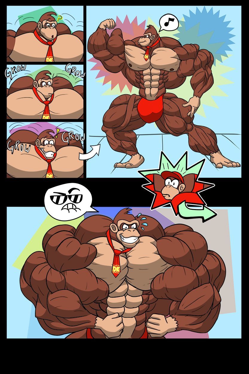 Anime Donkey Kong Porn - Husky Banana (Donkey Kong) hard by Guzreuef | Porn Comics
