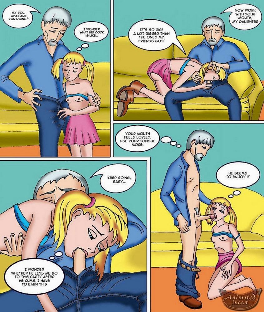 Xxx Cartoon Incest Baby Girlz - Platoon Far My Dad - Incest Sex | Porn Comics