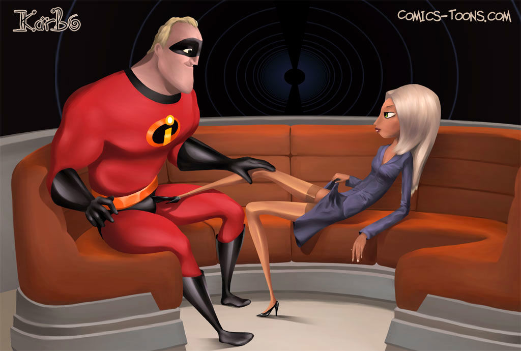 Incredibles Incest Porn Comics - The Incredibles - Flight of fancy with the addition of Overcharge Parr | Porn  Comics