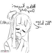 Akko Kagari Show one's age Duty 10hr