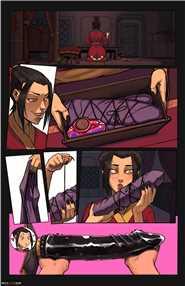 Azula with an increment of Dildo