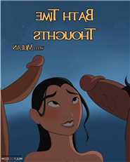 Bath Time Thoughts with Mulan