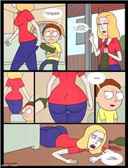Beth added to Morty Comic