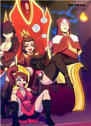 Legend of Aang but he's Azula's simp