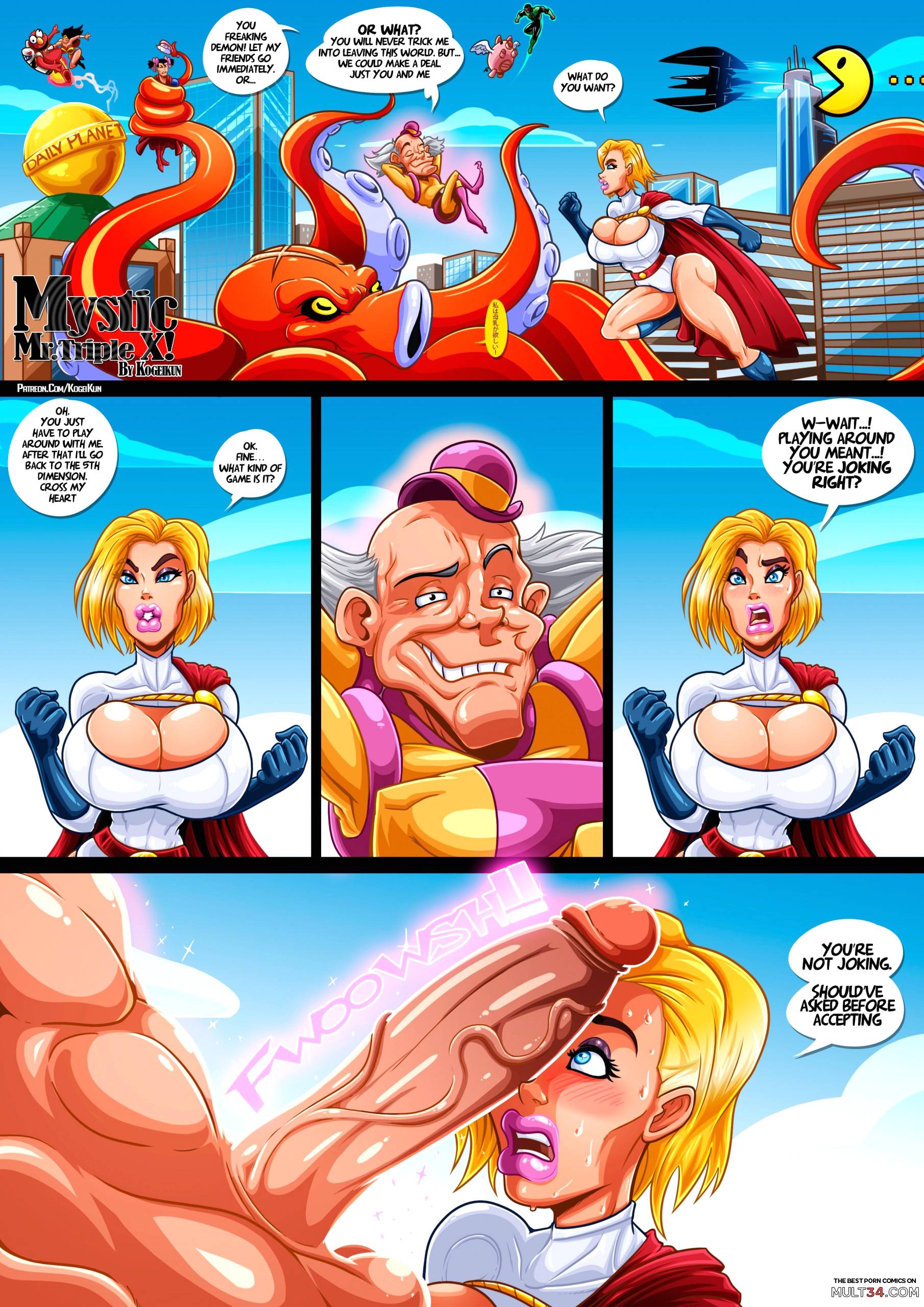 Cabbalistic Mr.Triple X! | Porn Comics