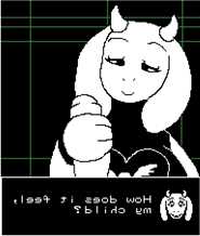 Toriel Makes Rub-down the Worldly Feel Well-disposed