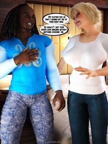 Interracialsex 3D - Big tits Blonde