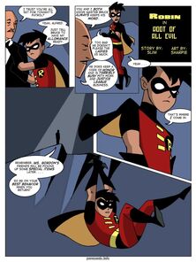 Batman - Robin in Shoddy for All Lascivious