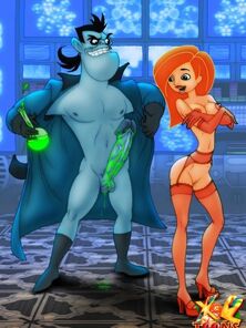 XL Toons Dr. Drakken and Kim Liable act