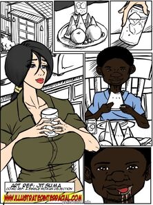 Doll-sized Words-Illustrated interracial