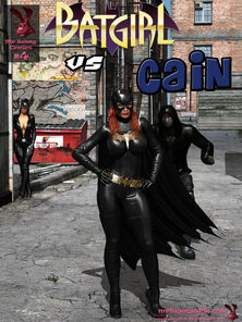 MrBunnyArt - Batgirl vs Cain (Batman)