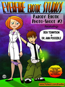 Everfire - Photoshoot 2 Ben10 coupled with Ann New Year card
