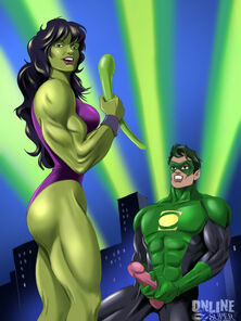This chick Klutz - Green Lantern - Green Election