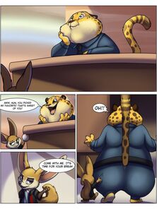 Clawhauser's Lunch Break