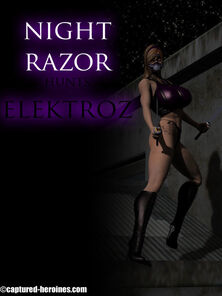 Night-time Razor Hunts Elektroz Captured Heroines