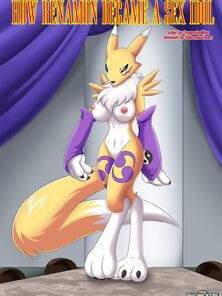 How Renamon Became A Smut Idol (Digimon) wide of Palcomix