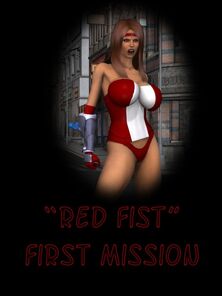 Purple Fist First Mission (Captured Heroine)