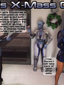 Liara X-Mass Gifts! Ladychi (Mass Effect)