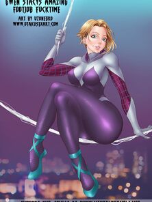Gwen Stacys Amazing Footjob Fucktime Spider-Man (Uzonegro)