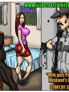 Milf Gets Screwed While Husband's Impounded