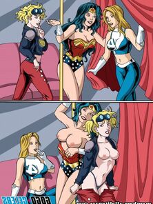 Wonder Woman Porn Comics