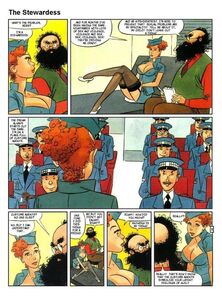 The Stewardess-Western Erotica Comics
