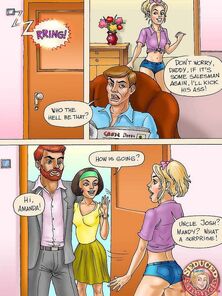 Incest Porn Comics-Grandpa plus Granddaughter