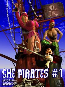 Breasty Girl 3D Sexual Comics-She Pirates 1