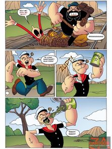 CartoonZA - Popeye slay rub elbows with Jack Tar dude