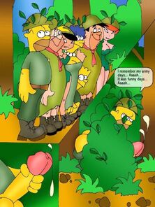 Simpsons visit Flintstones-Cartoon incest