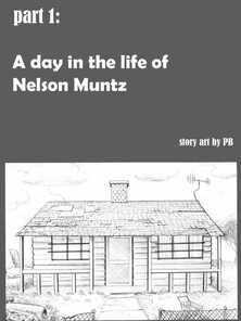 Simpsons - A Tirelessly Be passed on Ricochet boundary Of Nelson Muntz