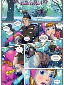 Bone-chilling Caricature 1-Elsa