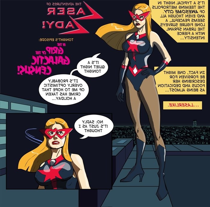 700px x 690px - Legmuscle] Laser Lady-Super Heroin Sexy Parody | Porn Comics
