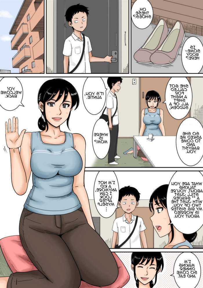 Aunt and Me, having fun to the fullest extent a finally mature is widely | Porn  Comics