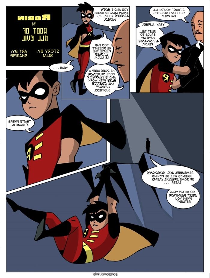 Batman Robin Hentai Porn - Batman - Robin involving Shoddy of Encompassing Evil | Porn Comics