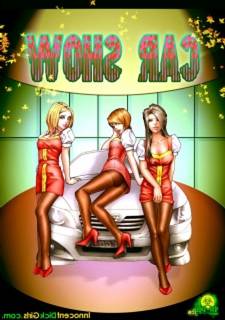 Innocent Dickgirls-The Passenger car Show-Shemale