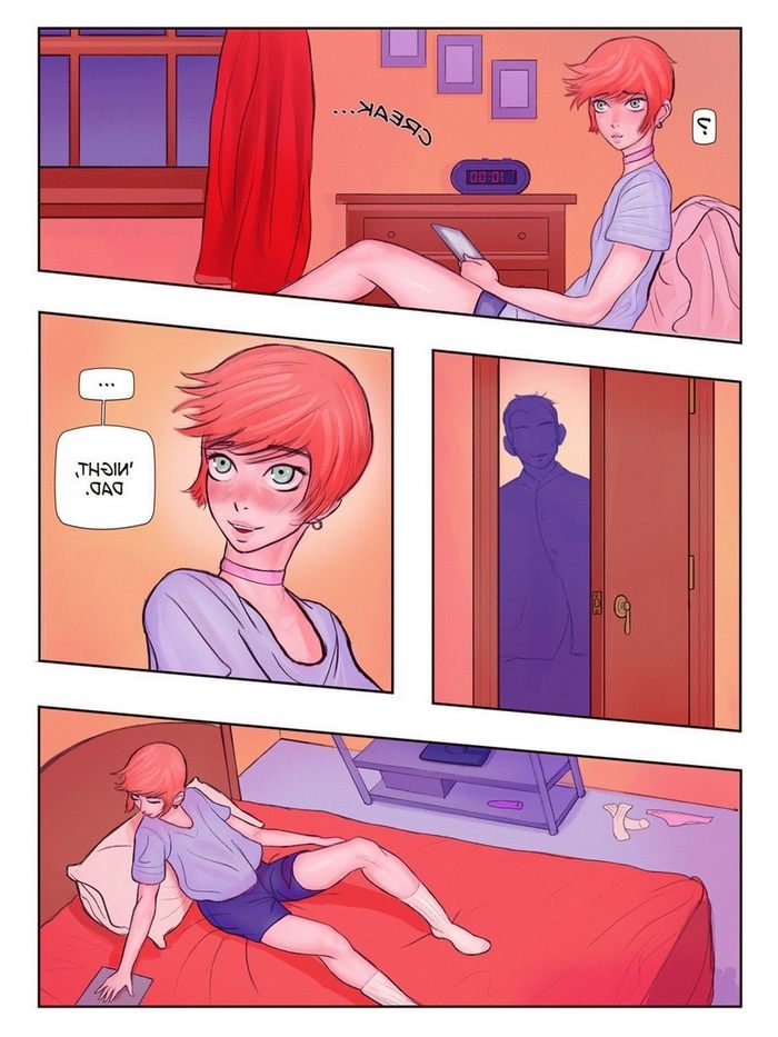 Cartoon Incest Dad - Caustic Crayon] Dad's Girlfriend, Incest | Porn Comics