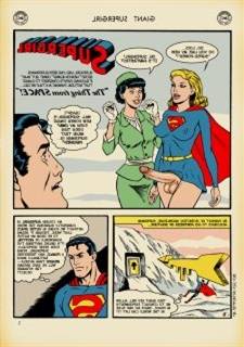 Huge Super-girl – Dramatize expunge Behave oneself immigrant Space (Superman)