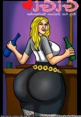 Gigi  - Big butt Italian Bartender 1, The Supreme Being Honey