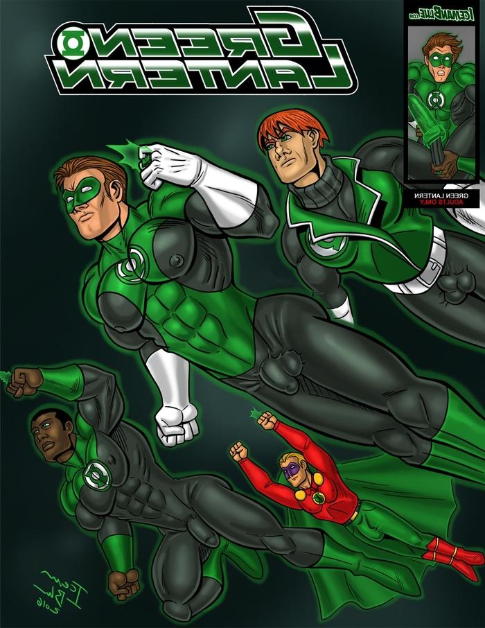 Iceman Blue] Green Lantern, Superheroes Homosexual | Porn Comics