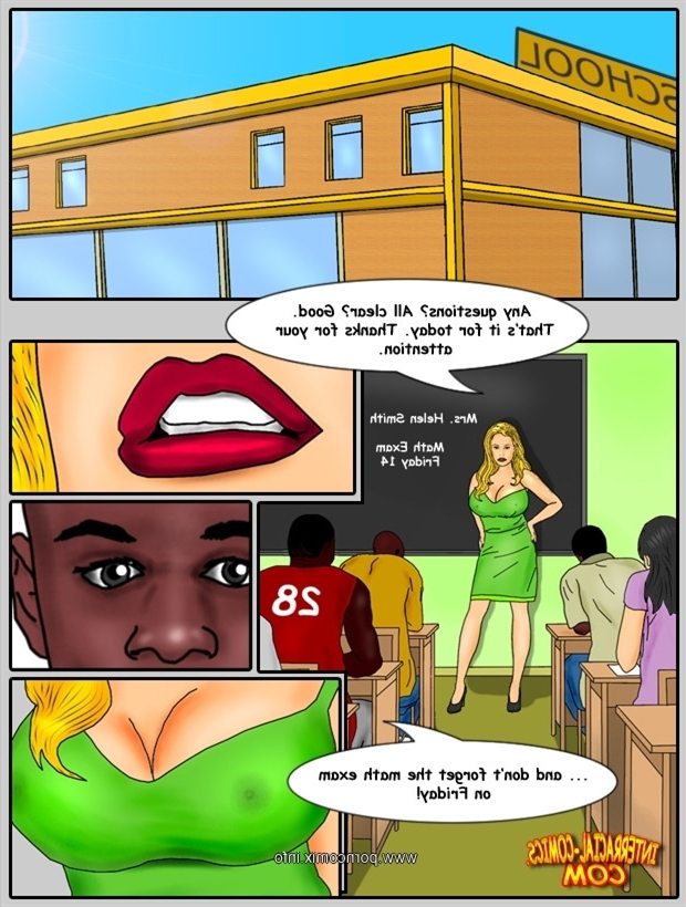 Interracial - Sex teacher, Group Sex | Porn Comics