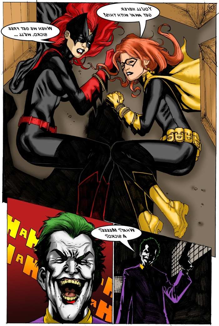 Joker Sex Cartoon - Joker vs Batwoman - Leandro, DC Superheroes | Porn Comics