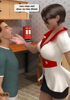 Curly fisting foreigner a hot nurse - Raunchy College
