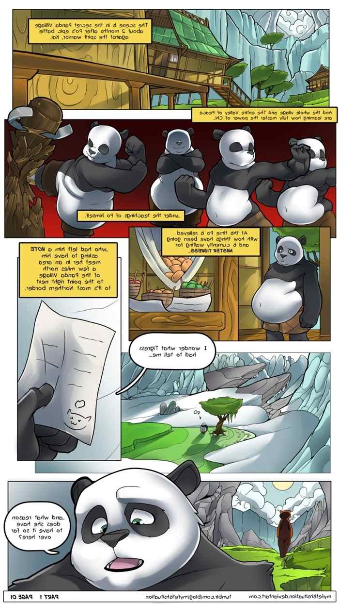 Kung fu Panda - Dragon Prizewinner (Massive Masters) | Porn Comics